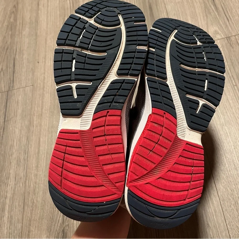 New Balance Mens 847 Grey Blue Red Running Sneakers Size 10 D Wide - Picture 3 of 9